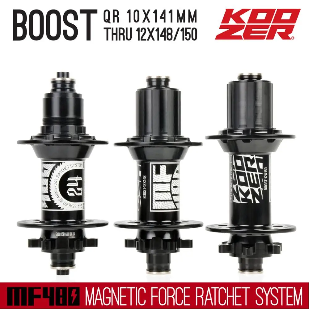 Ступица Koozer Boost naben MF480 24 Вольта Getriebe Ratsche 32 Лох-Берга Fahrrad 148/150 12 мм und 141 10 faur 8 9 11S oder XD