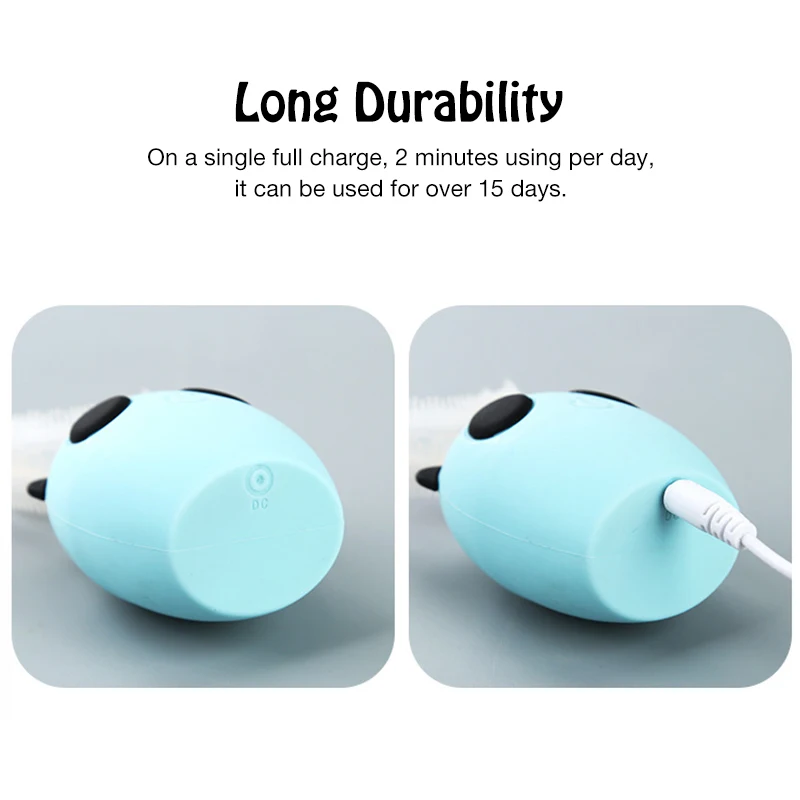 

U Shape 360 Automatic Electric Ultrasonic Toothbrush 3 Working Modes IPX7 Full Body Waterproof USB Charging for Aged