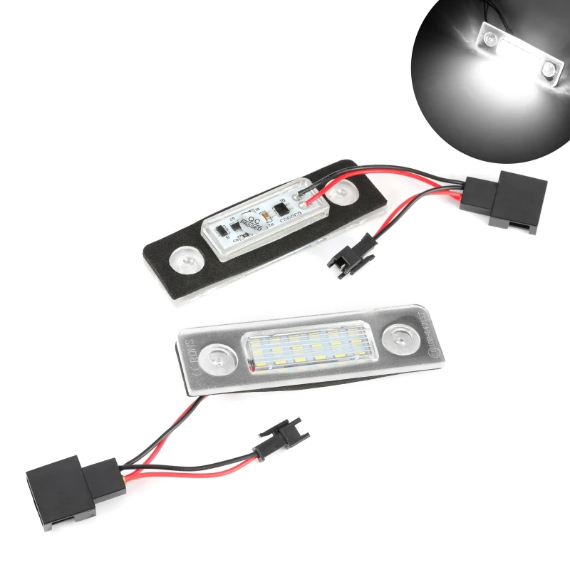 Новые светодиодные подсветки для номерного знака VW Skoda Octavia ll Facelift 09 12 подсветка