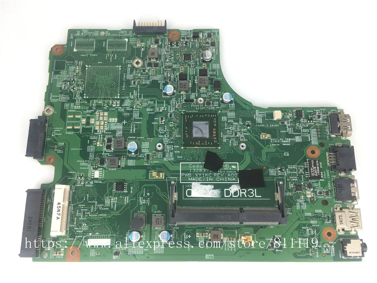 

Материнская плата yourui для ноутбука Dell inspiron 3441 3541, материнская плата для ноутбука red0hmh2g HMH2G, материнская плата для ноутбука DDR3, Полная работа ...