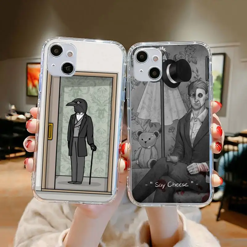 

Rusty Lake Puzzle Game Phone Case Transparent For iPhone 13 12 11 Mini Pro Max X XR XS 7 8 6 6s Plus SE Coque Funda