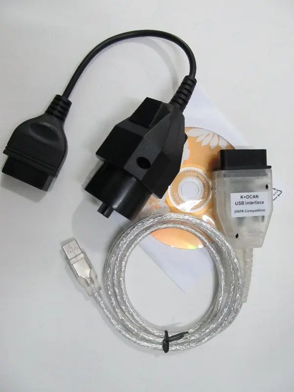 Для b m w K + кабель Dcan inpa k dcan usb интерфейс UST с адаптером obd ii для 20pin 20 pin