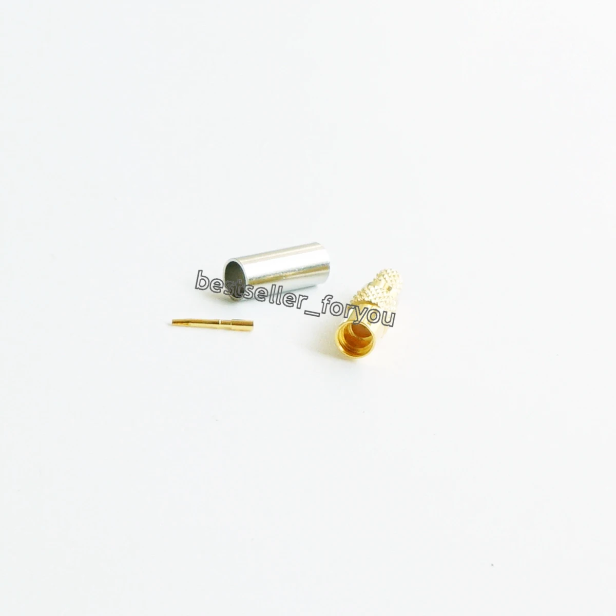 1 шт. Женский обжимной прямой радиочастотный разъем MMCX для кабеля RG316 RG179