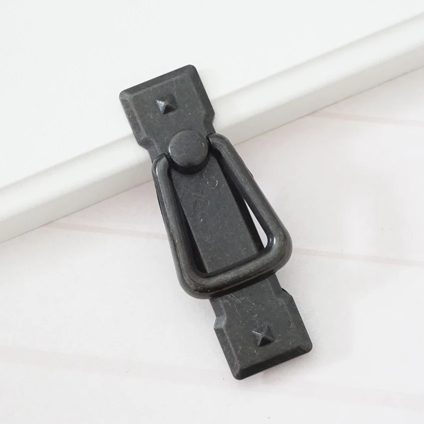 2 &quot3&quot Винтаж комод падение тянет ящик тянуть ручки Черный Кухня для шкафа