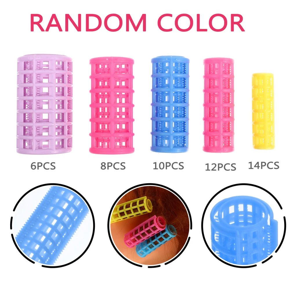 

50PCS Self Grip Hairdressing Hair Roller Portable Lightweight Hair Roller
