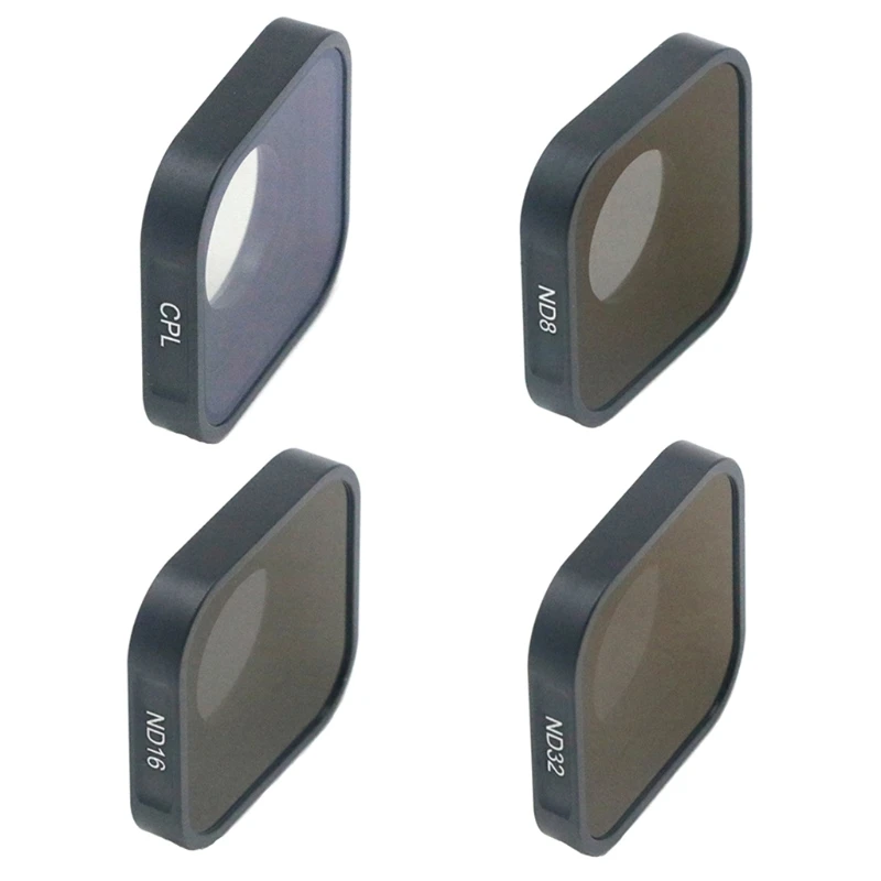 

2022 New ND Filter CPL Circular Polarizing Filter for Hero 9 Cameras - CPL/ND8/ND16/ND32