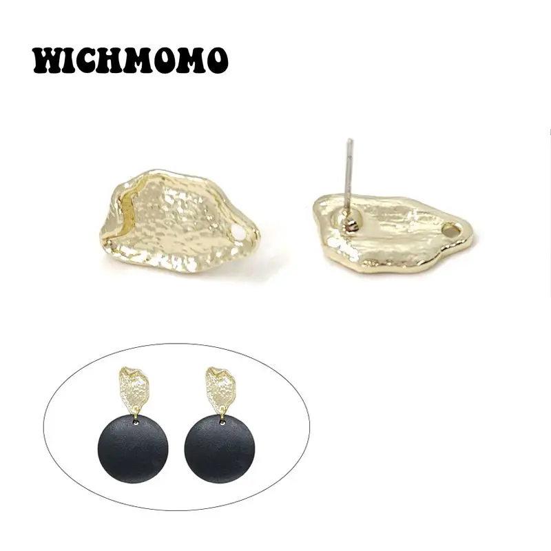 Новинка 18*11 мм 10 шт./упак. сплав цинка золото неправильной формы для сережек