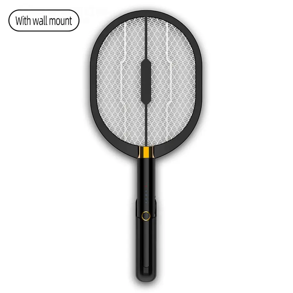 

Racket Insects Killer Stun Useful USB Rechargeable Mosquito Insect Racket Trap 3 In 1 Home Electric Fly Bug Zapper