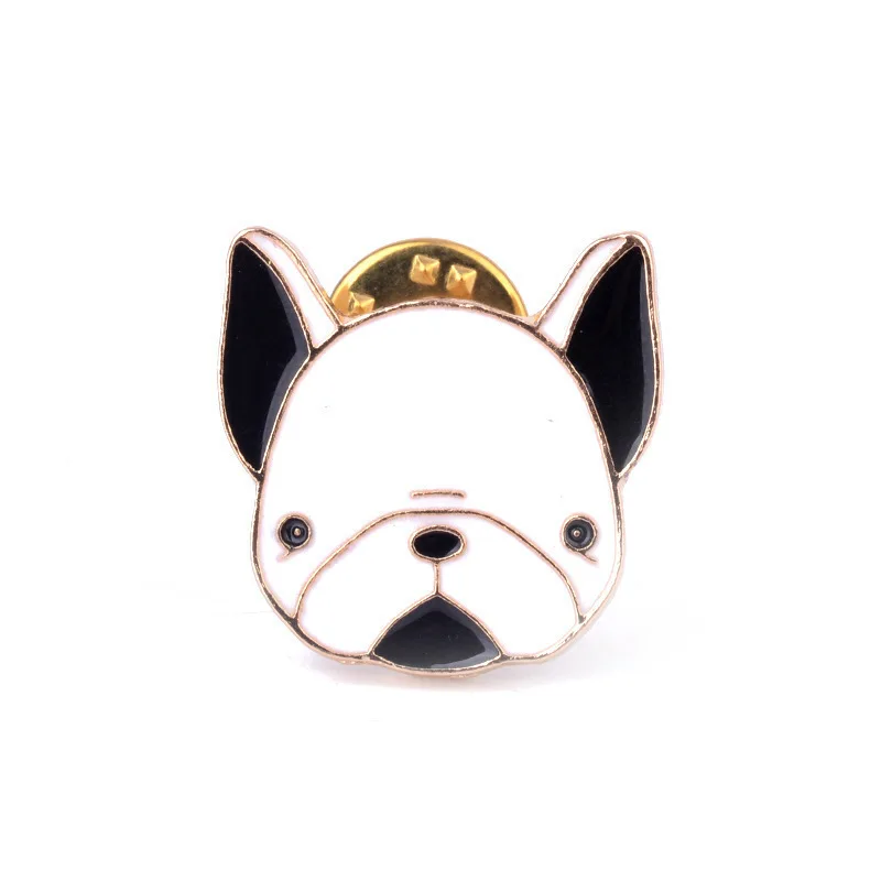 

Cartoon Animal Brooch Pet Dog Lips Denim Jacket Enamel Pins Clothes Collar Lapel Pin Bag Metal Badges Jewelry For Lover Brooches