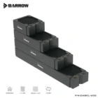 Barrow радиатор с водяным охлаждением, из меди, 60 мм, сделай сам, супер толстая, высокая плотность, одноволновая, Dabel-60d 120240360480