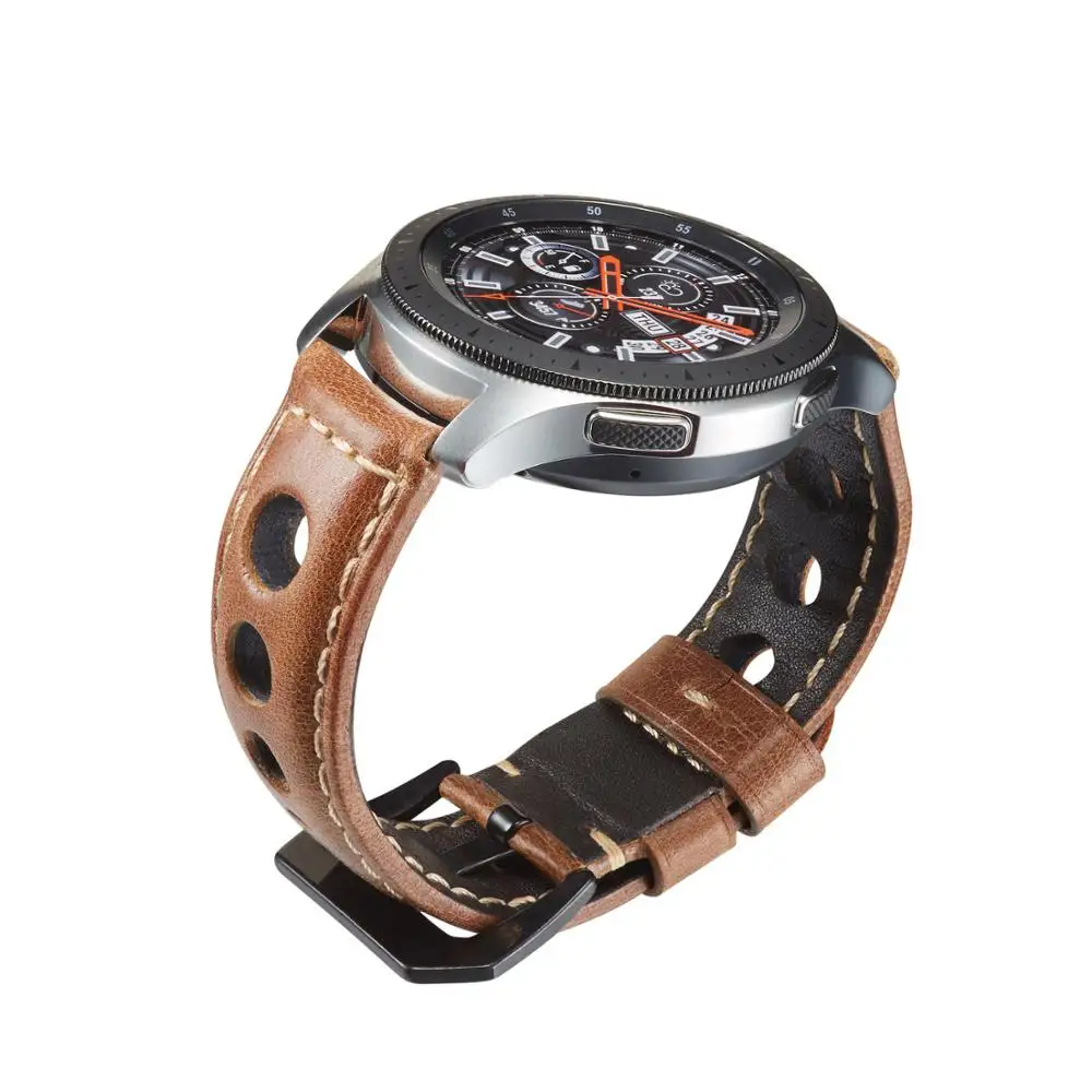 Leather Watch Strap Vintage 20mm 22mm 24mm Men's Leather Strap Watch Genuine Leather Watch Band Belt Brown Black Watch Belt