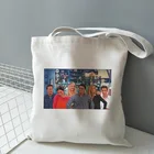 Женская сумка с принтом ТВ-шоу, в стиле Харадзюку