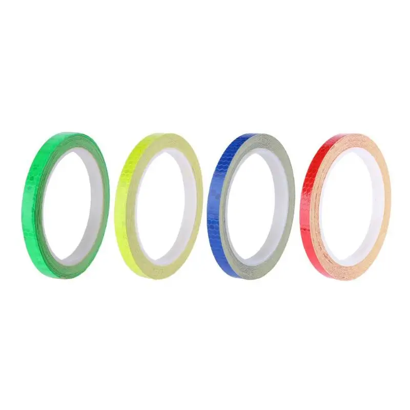 8M Reflective Tape for Bicycle Fluorescent Cycling MTB Sticker Car Motorcycle Accessories Decoration Road Reflector | Спорт и