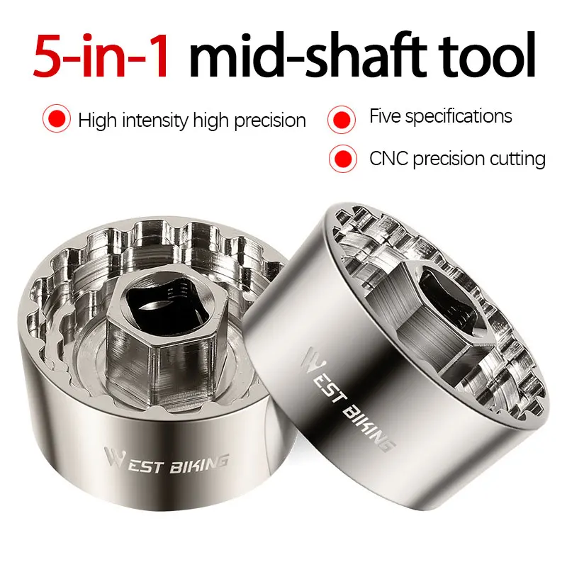 

BBR60/BB9000/DUB/FSA386/44MMBT048 Five In One Bicycle Bottom Bracket Repair Tool Bicycle Bottom Bracket Repair Tool