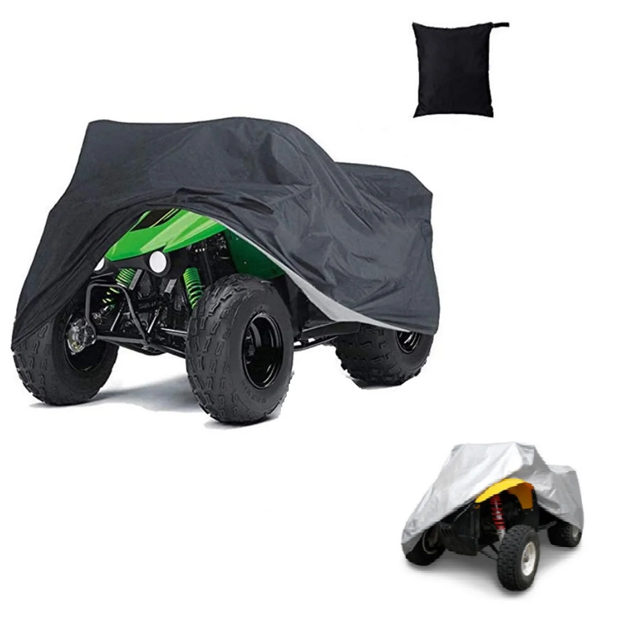 

Универсальный чехол для квадроцикла, мотоцикла, квадроцикла, черный, водонепроницаемый, пыленепроницаемый, анти-УФ