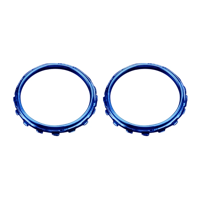 2pcs Chrome Custom Thumbstick Circle Accent Rings Compatible Microsoft-Xbox One Elite Controller -XONE E Repair Replacement - купить по