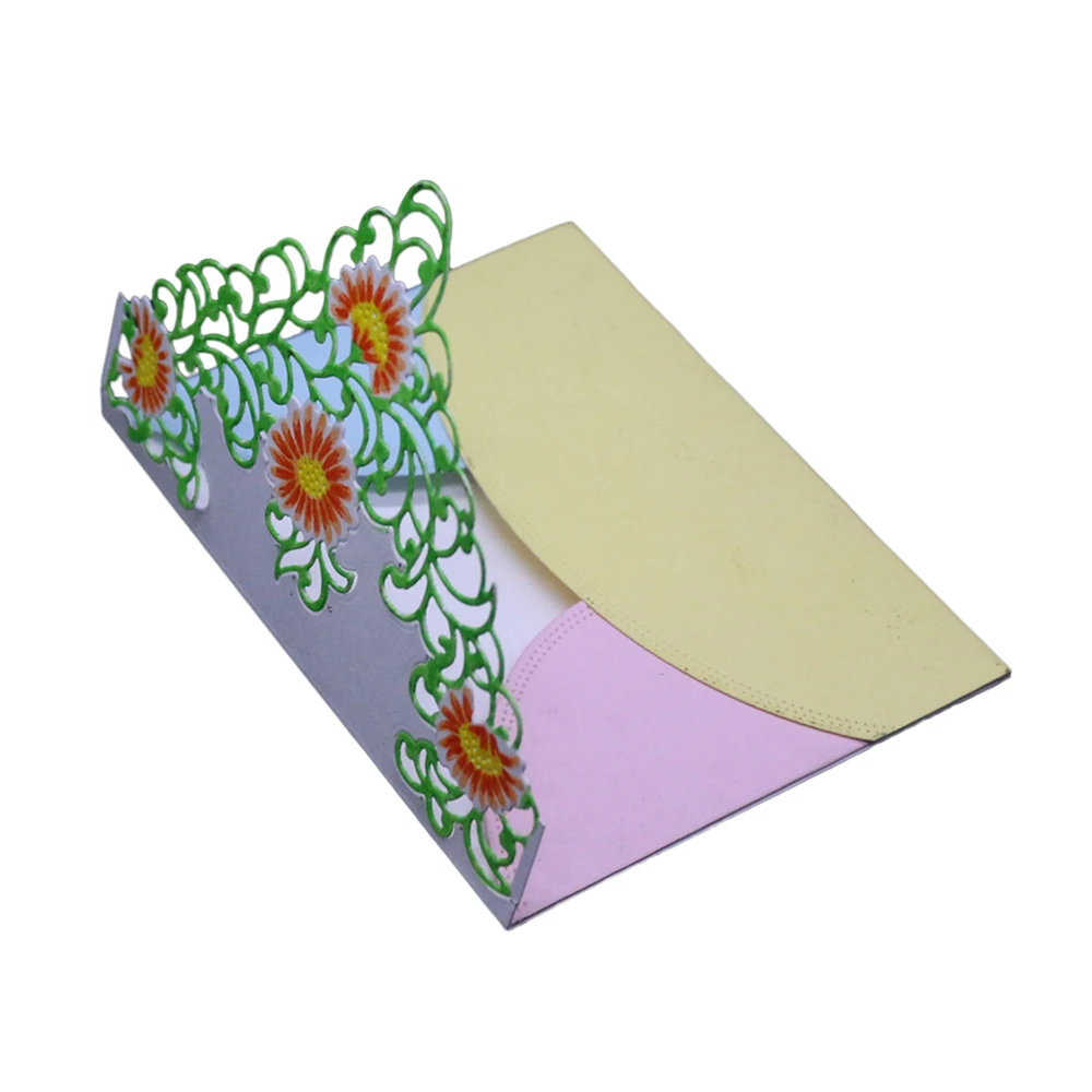Lace Border Metal Cutting Dies Card Decorative Frame for Invitation Scrapbooking Photo Album DIY Decoration Stencils | Дом и сад