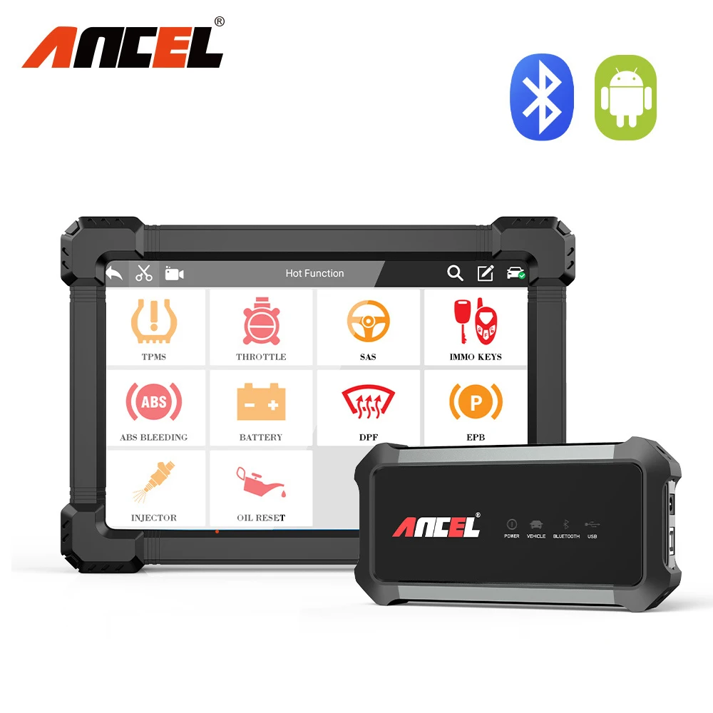 

ANCEL X7 OBD2 Diagnostics Tools Automotive Engine Scanner EOBD IMMO Airbag DPF Oil Reset Bluetooth Scanner OBD 2 Auto Diagnosis