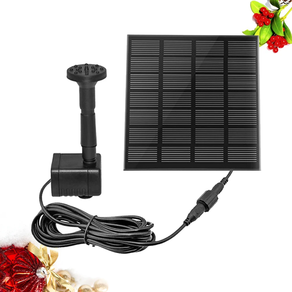 Солнечный Фонтан Водяной насос солнечной энергии фонтанов воды ртуть открытый