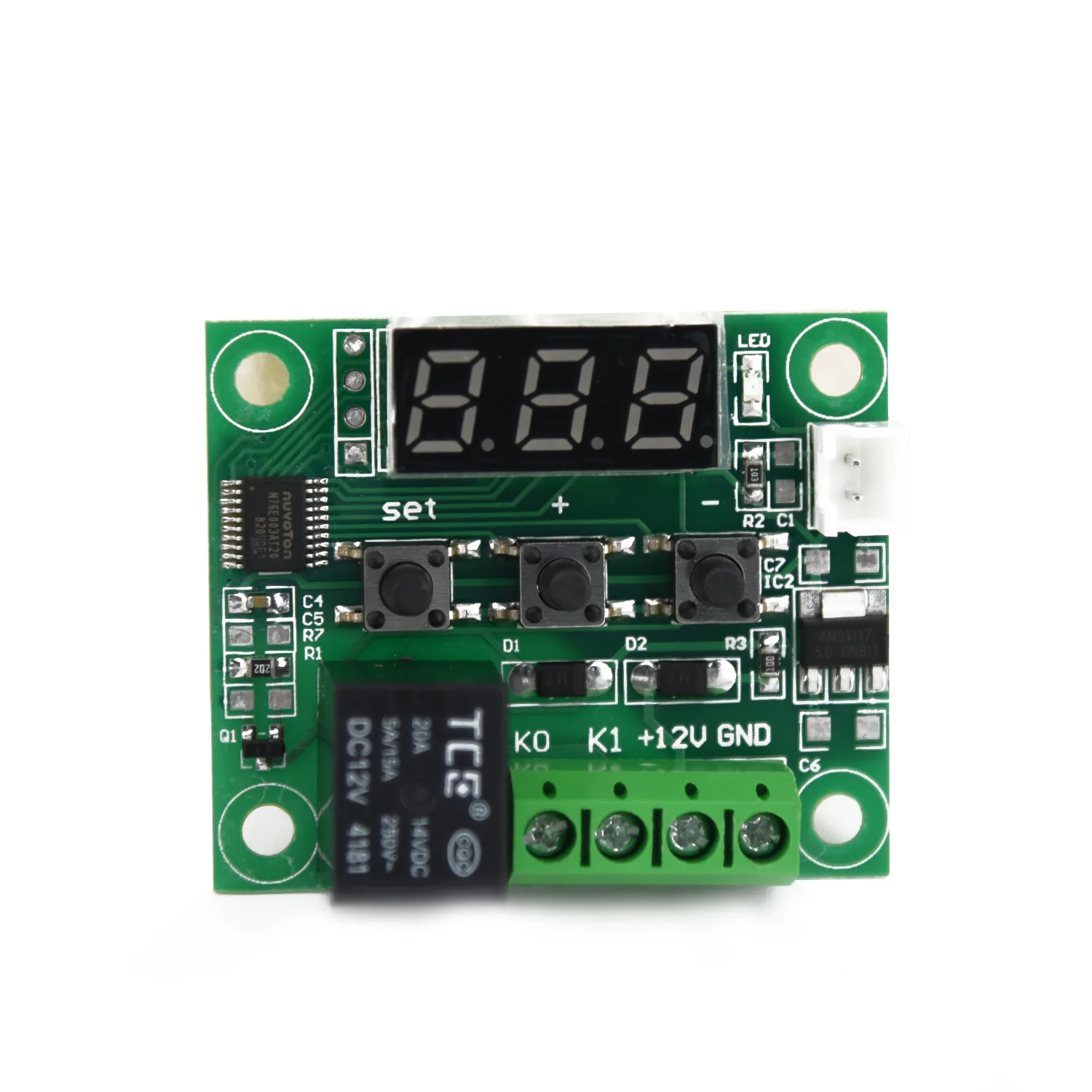 12V цифровой температура отопления охлаждения термостат Контроль температуры