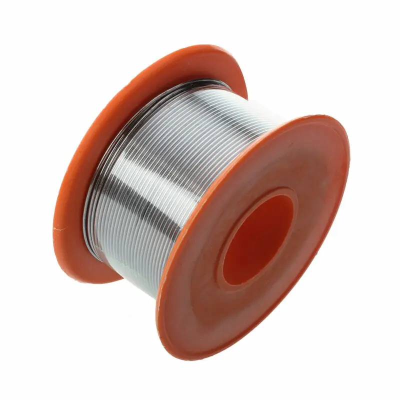 

Tin Lead Solder Wire Rosin Core 2% Flux Iron Welding Tool 0.8mm Diameter For Electrical and Electronics DIY Soldering Wire Roll