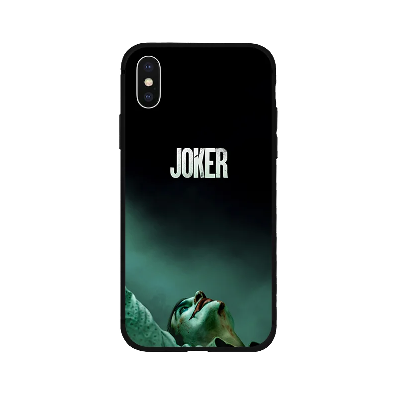 Joker Joaquin Phoenix мягкий силиконовый черный чехол для телефона iPhone11 pro 5s se 6 6s 7 8 plus X Xs XR MAX