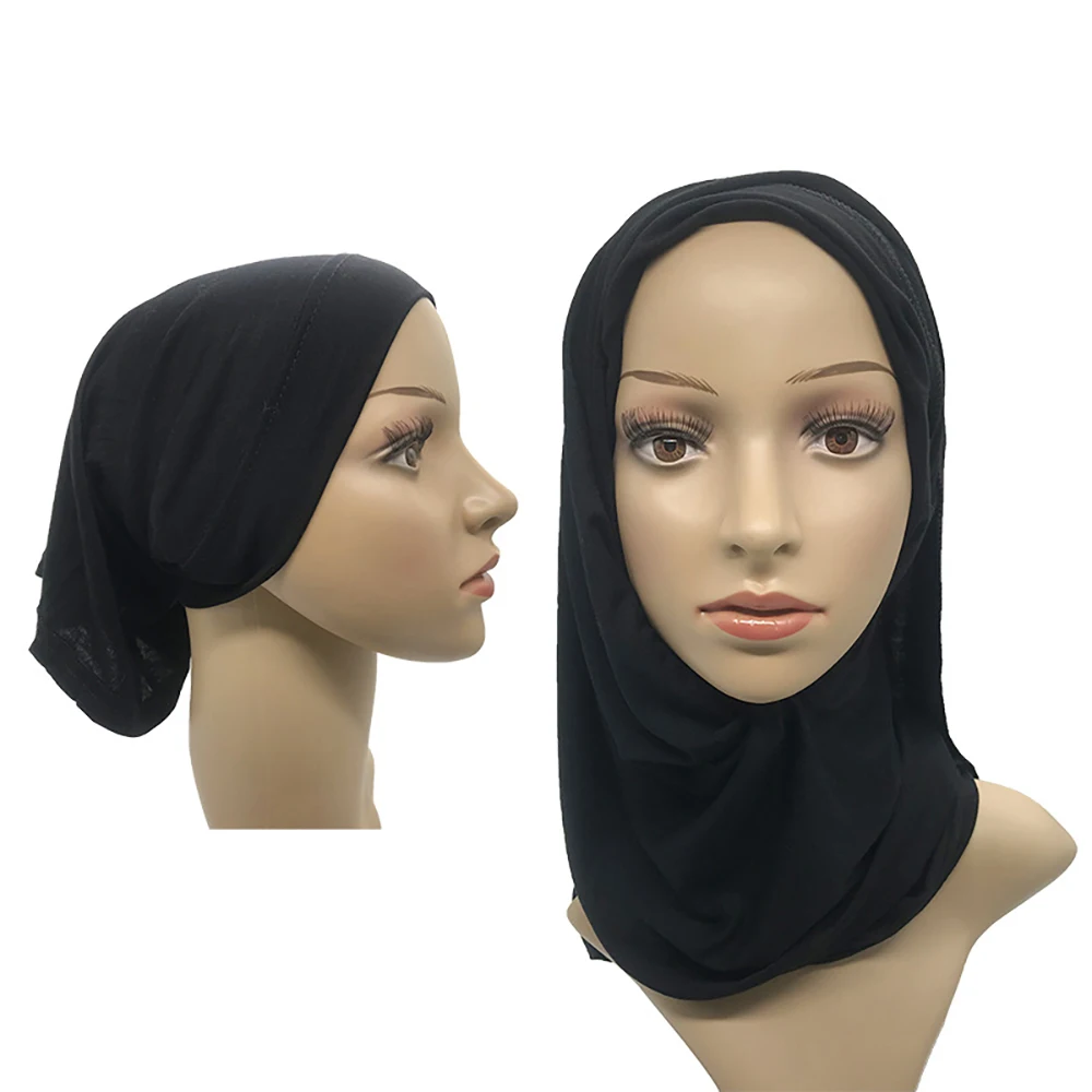 Модал для мусульманских женщин женский головной платок шаль Женский хлопковый