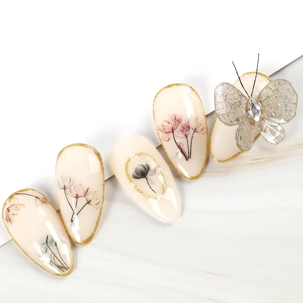 COSCELIA 20 Designs Water Decals Slider Summer Jungle Flamingo Parrot Flora Watermark Nail Sticker Decoration Wraps Manicure |