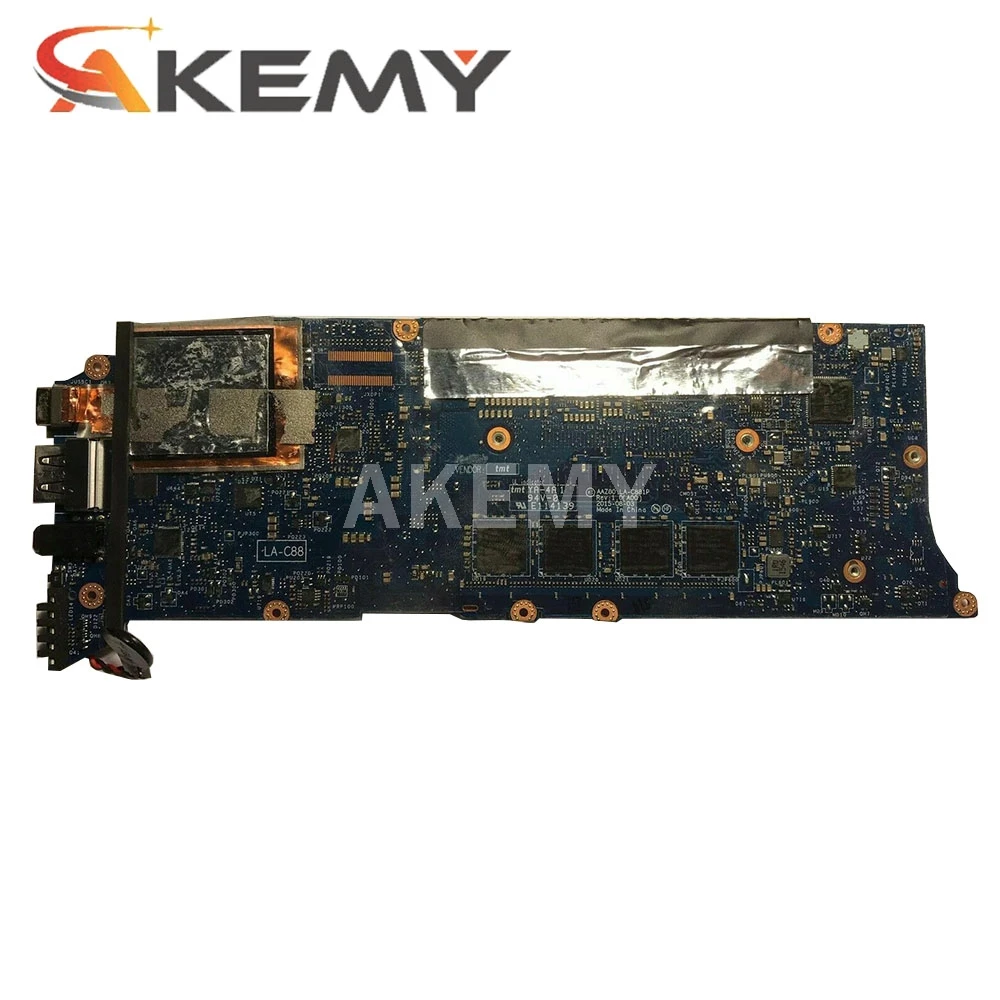 

Akemy CN-076F9T 076F9T 76F9T AAZ80 LA-C881P For DELL XPS 13 9350 13.3 inch laptop motherboard SR2EY i5-6200U 8g Memory