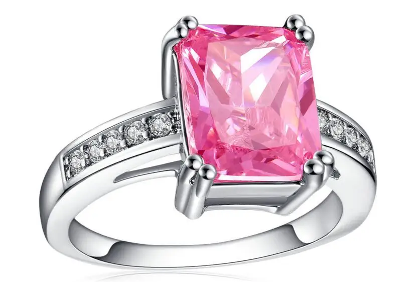 

YKD308 S925 Sterling Silver Ring lady ring zircon ring wedding engagement birthday party gift