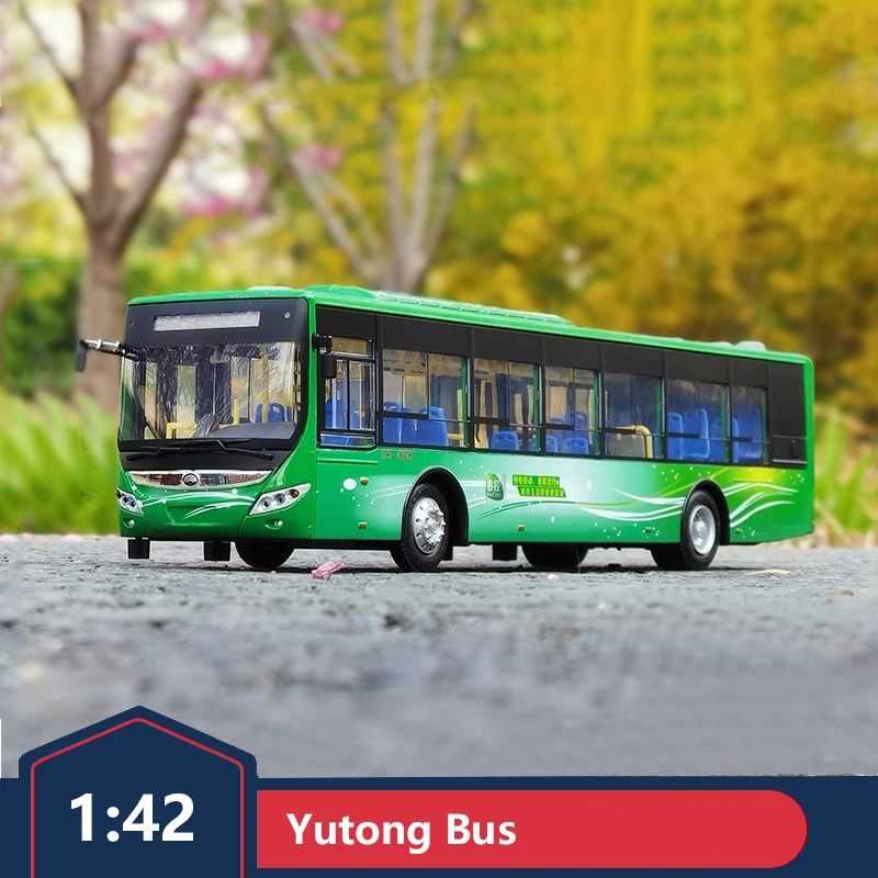 

Оригинальная гибридная электрическая модель автомобиля 1:42 Yutong ZK6125CHEVPG4