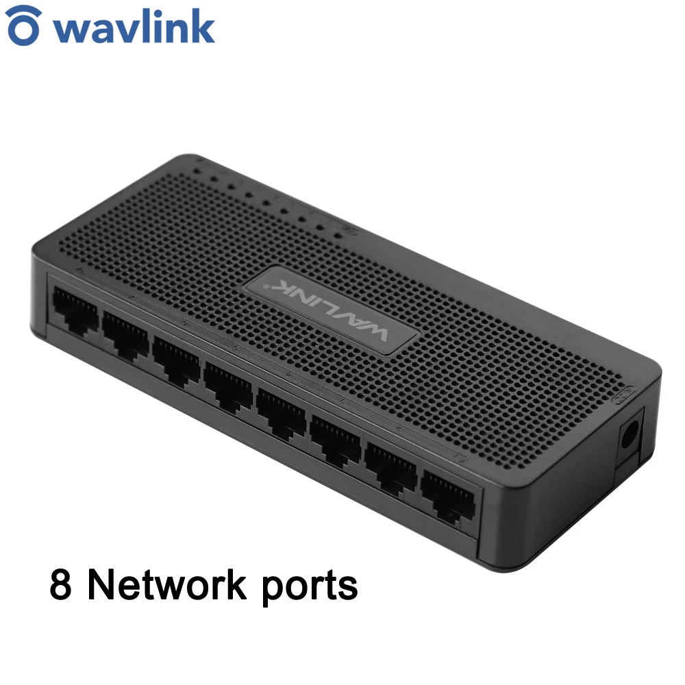 Wavlink несколько сетевых портов 10/100 м Быстрый Ethernet настольный коммутатор usb хаб с