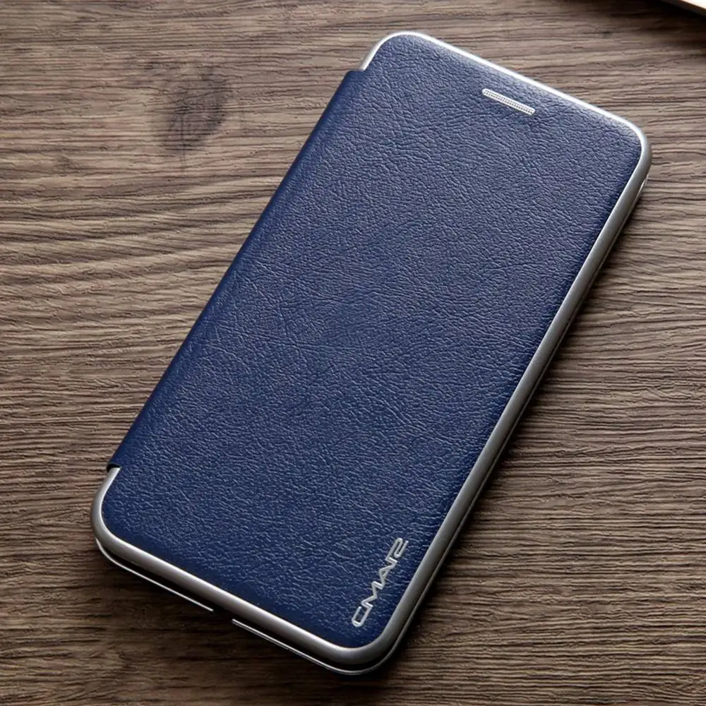 Royal Blue L-FADNUT элегантный флип-кошелек чехол для телефона для iPhone X Xr Xs 11 Pro Max 8 7 6S 6 Plus роскошный кожаный бампер 360 Защитный чехол - Цвет: Royal Blue
