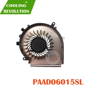 Вентилятор охлаждения для процессора MSI GE72, GE62, PE60, PE70, GL62, GL72, PAAD06015SL, 3-контактный, 0,55a, 5 в постоянного тока, N303