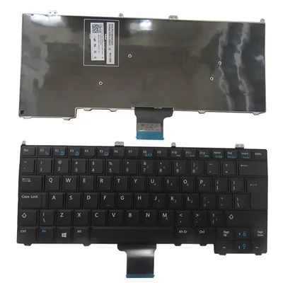 

SSEA New US Keyboard NO Backlit for DELL Latitude 12 7000 E7440 E7420 E7240 E7420D No Point