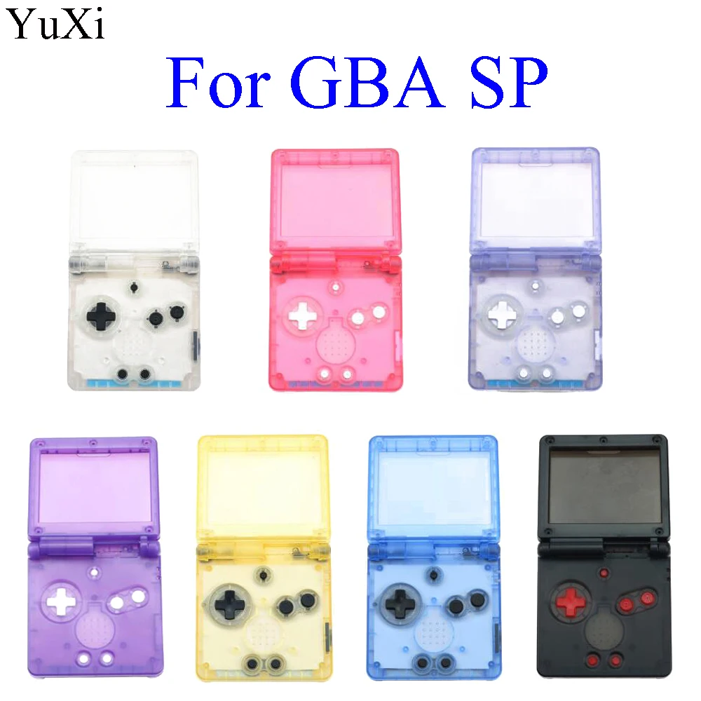 2020 для GameBoy Advance SP Classic clear Limited Edition Сменный Чехол экрана GBA чехол корпуса|Чехлы| |