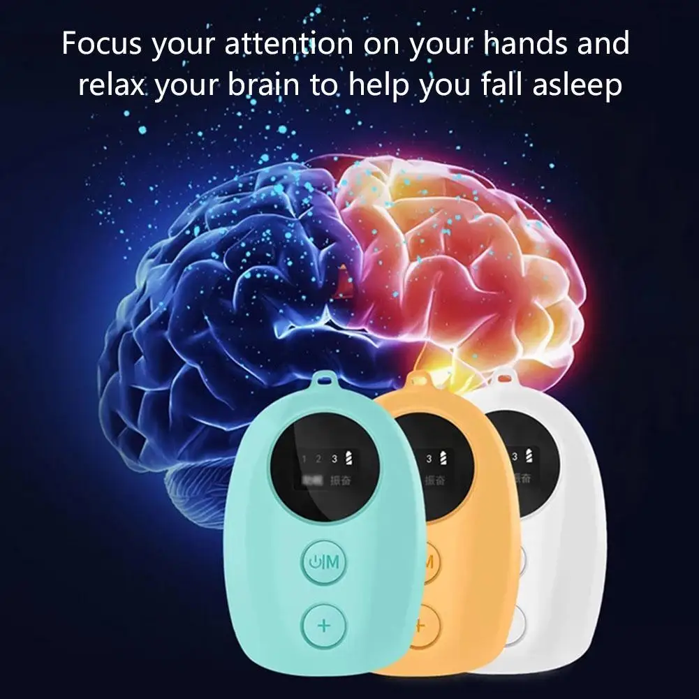 

Microcurrent Sleep Hand Holding Sleep Aid Anti Insomnia USB Anxiety Device Massager Sleeping Pressure Hypnosis Sleep Relief G8M9