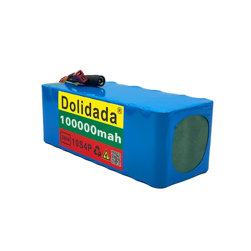 

Battery Original 36V battery 10S4P 100Ah battery pack 1000W high power battery 42V 100000mAh Ebike electric bike BMS