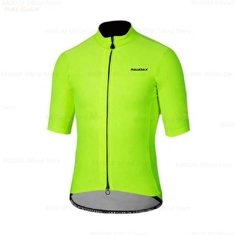 2021 профессиональная команда Raudax Велоспорт Джерси дышащая рубашка с коротким