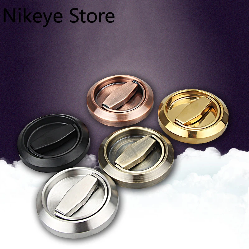 Встраиваемая Невидимая ручка-чашка из нержавеющей стали 304 скрытые дверные замки