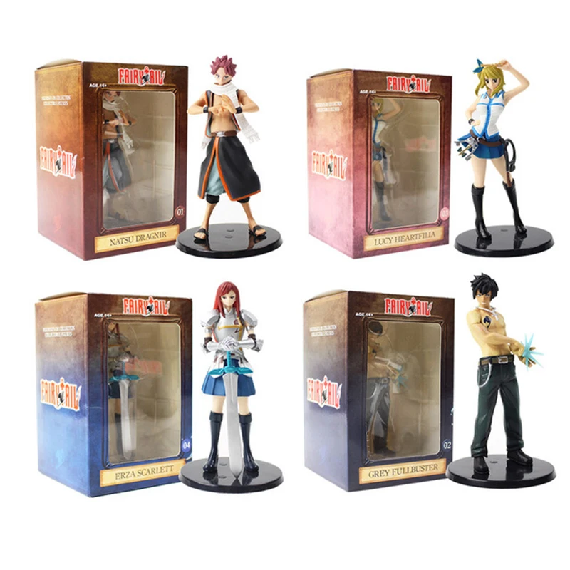 

16cm Anime Figure Fairy Tail Etherious Natsu Dragneel PVC Action Figure Statue Collectible Model For Kids Toys Doll Gifts