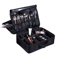 barber hairdressing tool case adjustable storage box multifunctional makeup artist toolbox hair salon portable toolkit