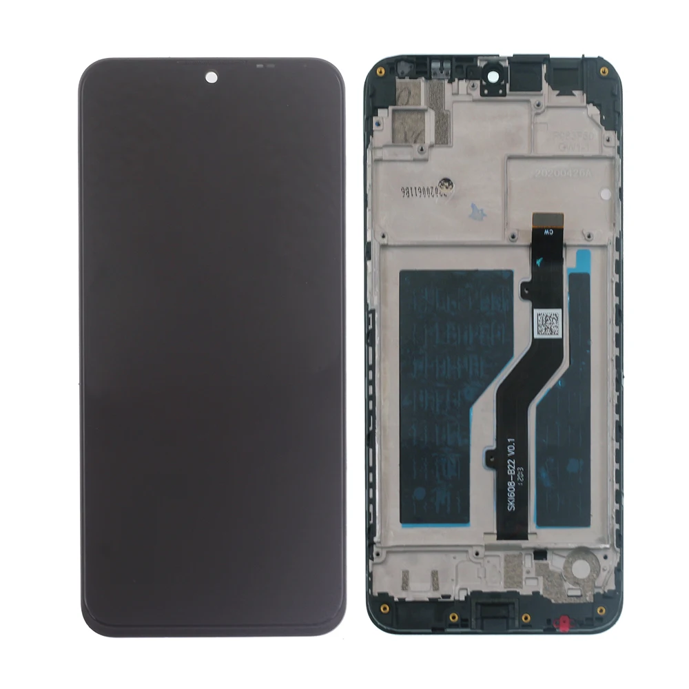 ЖК-дисплей кодирующий преобразователь сенсорного экрана в сборе для ZTE Blade A5 2020