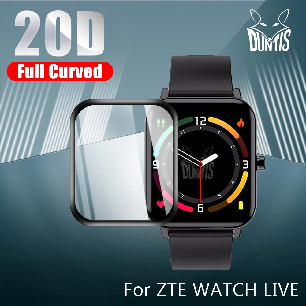 

Защитная пленка 20D с закругленными краями для ZTE Watch Live soft (не стекло)