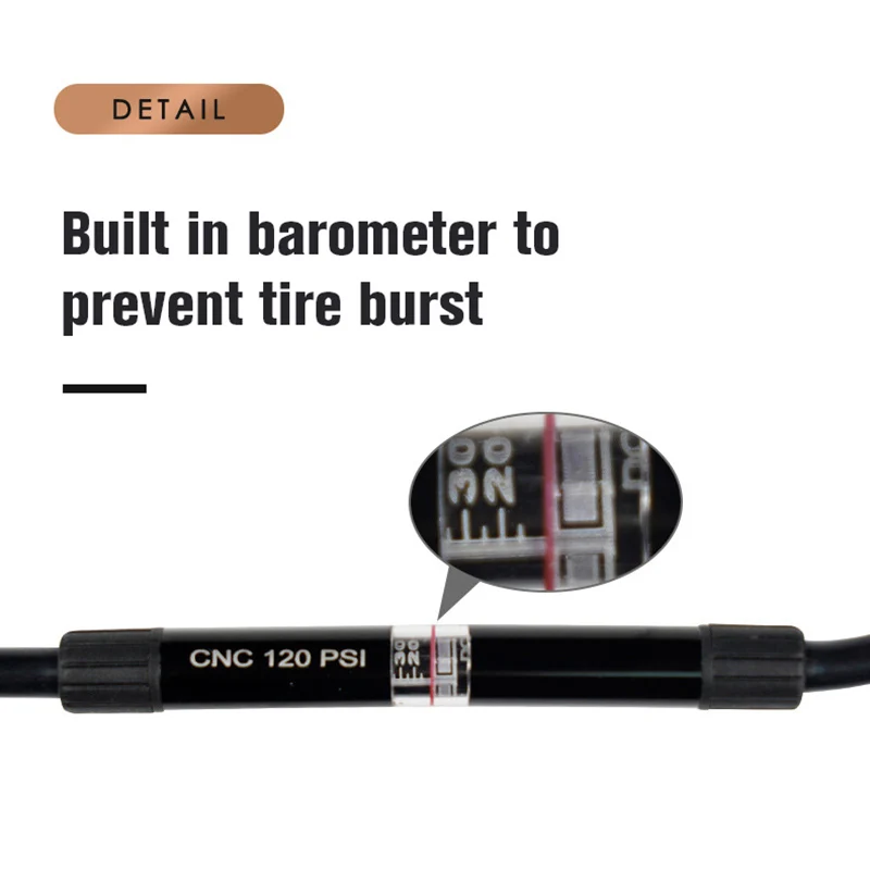 Портативный воздушный насос из алюминиевого сплава бытовой для горных