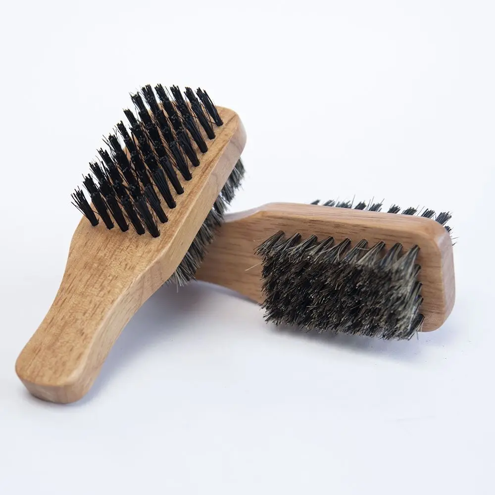 1 шт. натуральная длинная ручка уход за усами для Лица Массажная щетина Мужская