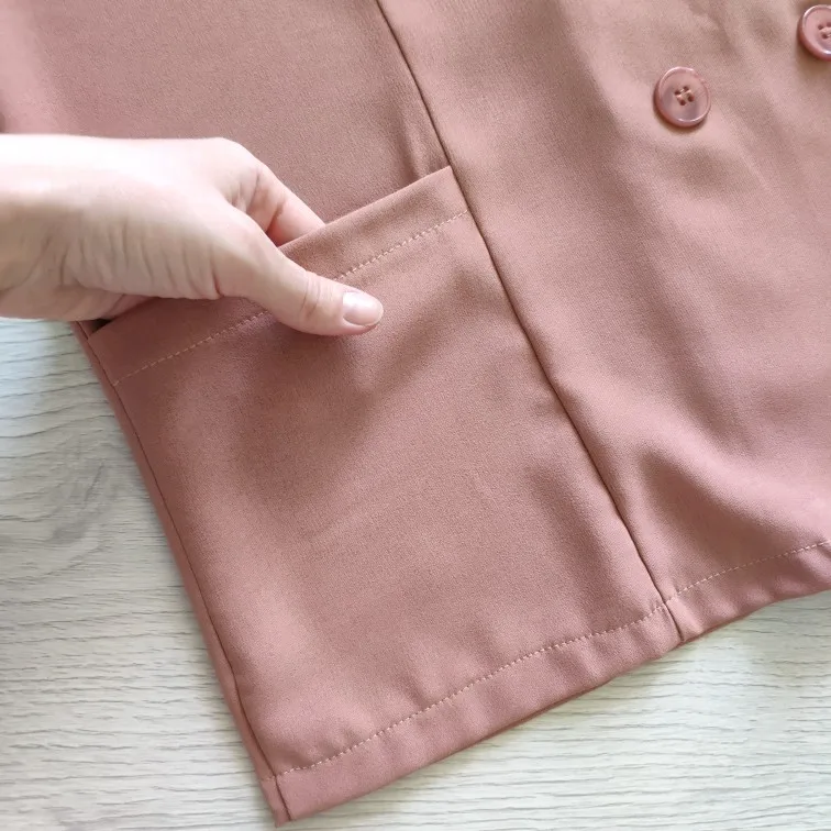 2019 новые женские комплекты весна лето 3 шт костюмы блейзеры + камзол Шорты