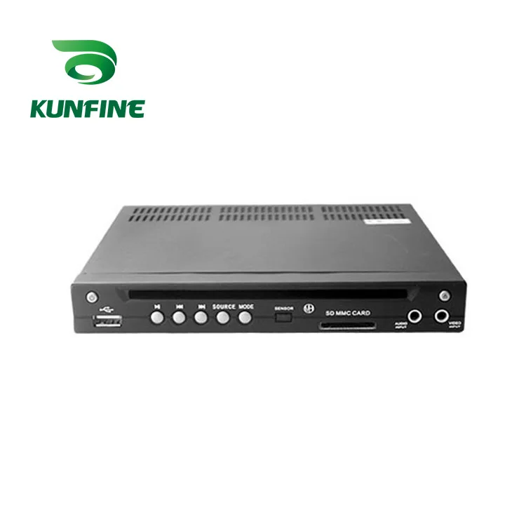 KUNFINE Car half din DVD multimedia player Automobile 1/2 DVD-600 with USB reader SD Slot IR external receiver | Автомобили и