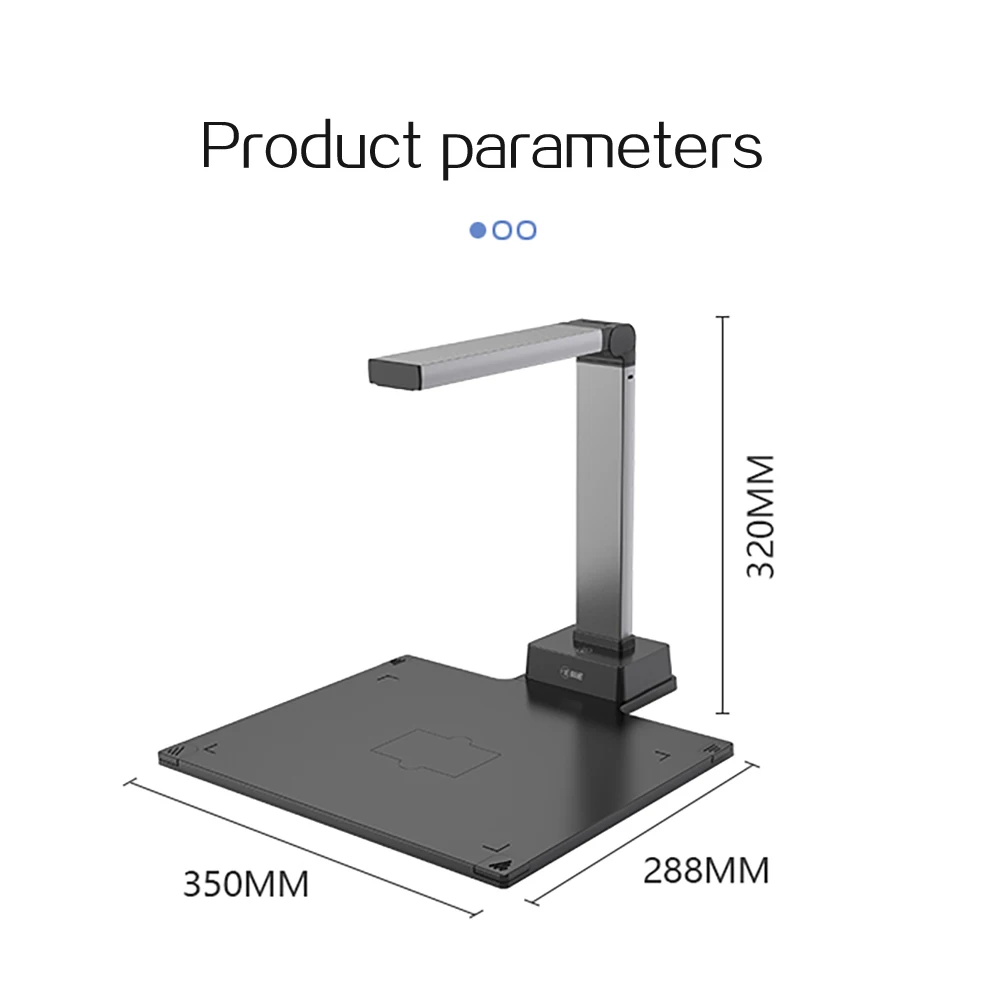 USB-камера для документов 13 МП учителей книжный сканер светодиодный светодиодной