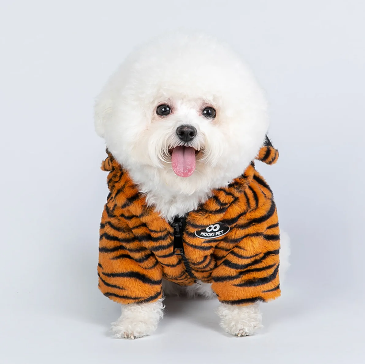 

Pet cats and dogs new year clothes tiger plush coat